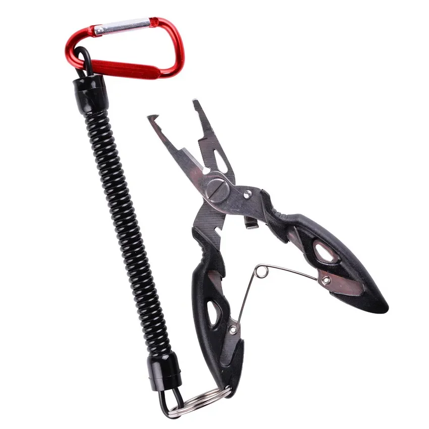 Fishing Hook Offset - 多機能フィッシングプライヤーツールグッズ用アクセサリー冬用タックルプライヤー万力編みハエはさみ三つ編みセット魚トング