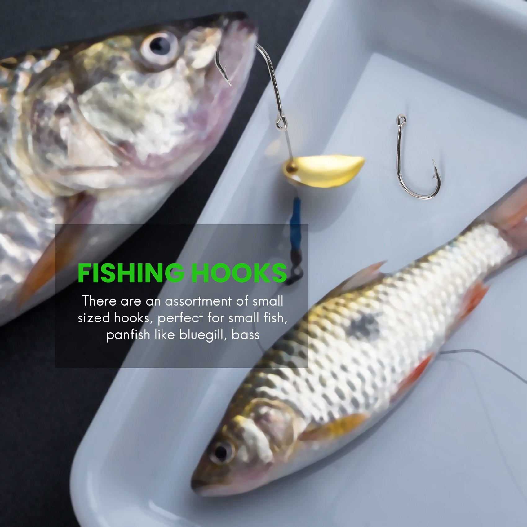 新入荷 500個/セット 混合サイズ # 3～12号 高炭素 - Fishing Hook Size のレビューと価格