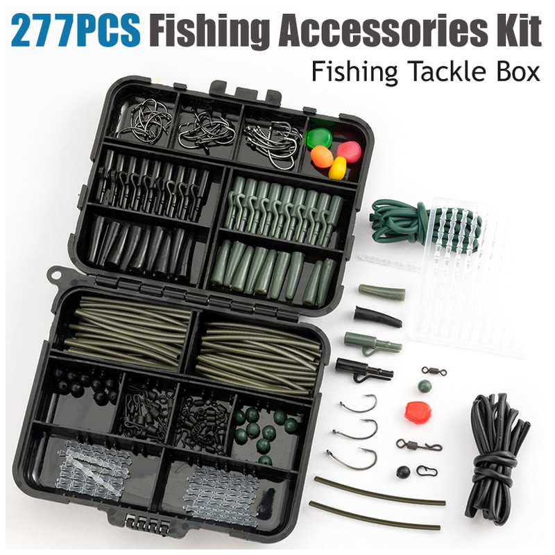 スイベルベイトフックセット 耐摩耗性アソートメントリグ 27 - Fishing Hook Assortment のレビューと価格